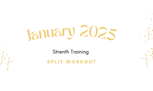 JANUARY 2025   Workout Plan